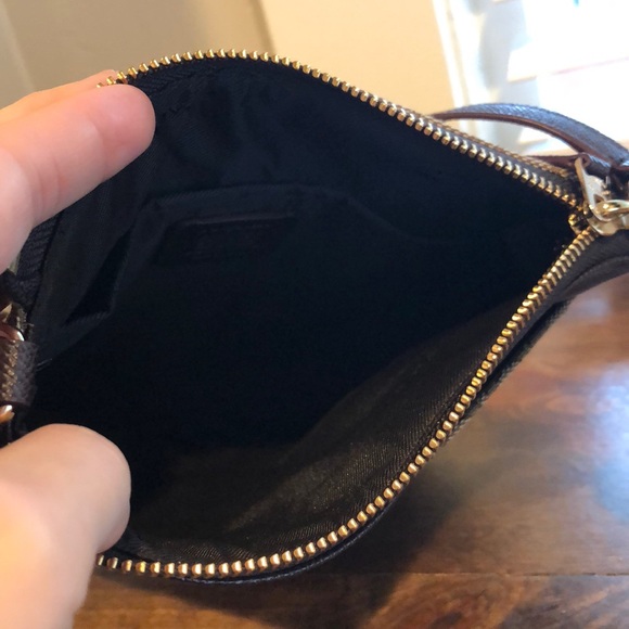 Coach Signature khaki brown messenger crossbody - Picture 5 of 7